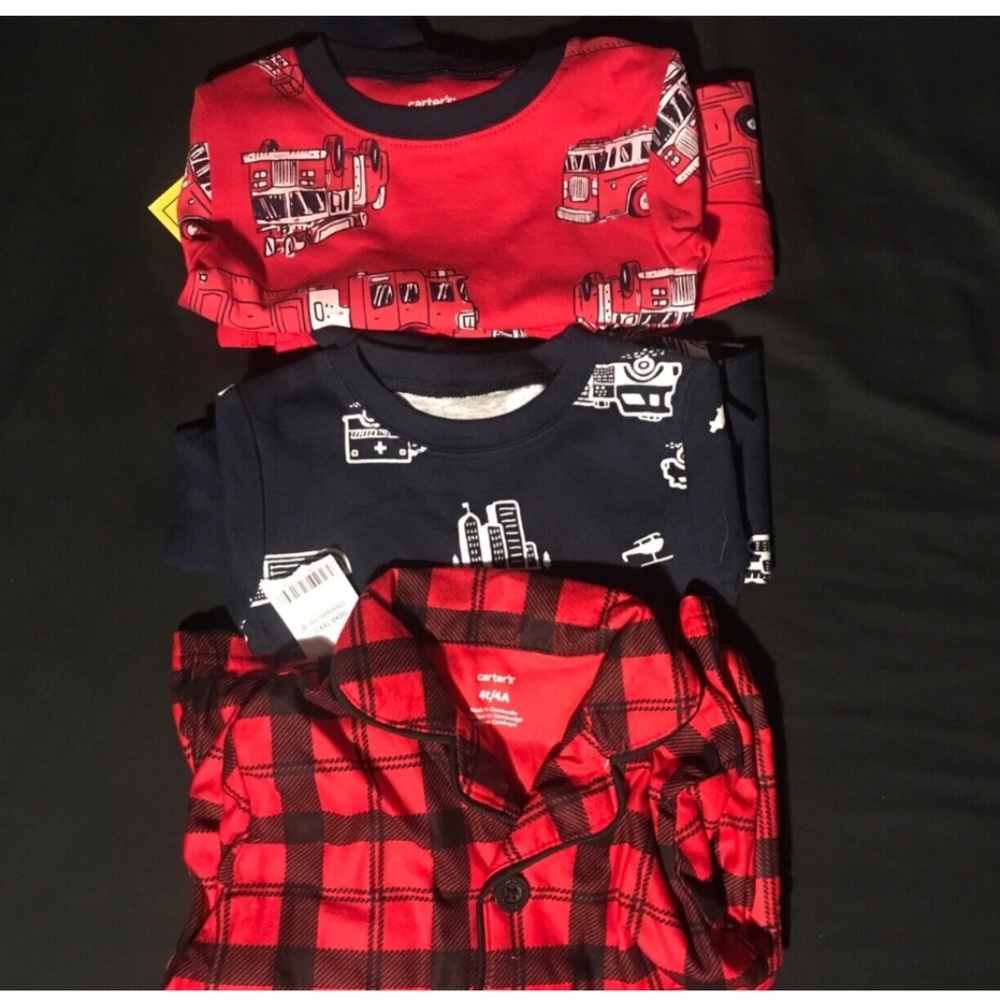 New Carters Baby Clothes Pajama Sets 4t/4A